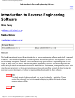 Introduction To Software Reverse Engineering 2003.pdf